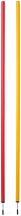 PVC-Stab mit Eisenspitze, Länge: 160 cm