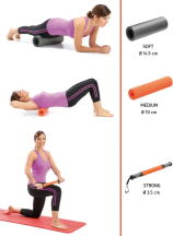 Massagerolle 3 in 1