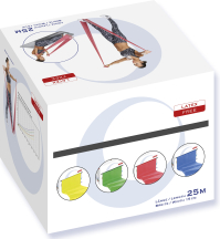 Latexfreies Trainingsband, Blau, extra stark