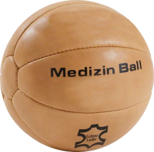 Medizinball, Leder, 1 kg